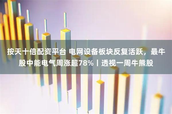 按天十倍配资平台 电网设备板块反复活跃，最牛股中能电气周涨超78%丨透视一周牛熊股